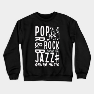 Genre Music Crewneck Sweatshirt